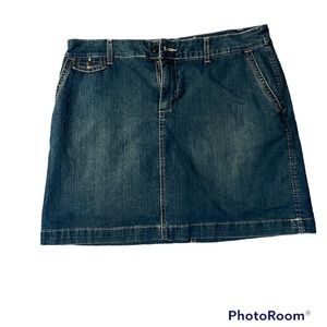 Denim Sonoma Life + Style Size 12 Skort
